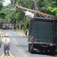 <p>East Glen Avenue in Ridgewood was closed near the Glen School until repairs could be made.</p>