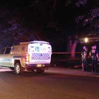 <p>Police officers, paramedics and firefighters responded to the Wyndemere Avenue home around 9 p.m.</p>