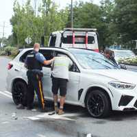 <p>It&#x27;ll take some work, but all in all the BMW X5 SUV wasn&#x27;t damaged that severely in the Paramus rollover.</p>