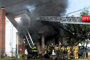 Firefighters Douse Smoky Rochelle Park Blaze