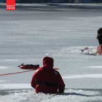 HERO: Elmwood Park Police Chief Grabs Kayak, Rescues Woman, Child From Frigid Passaic River