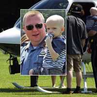 <p>Ridgewood PBA Local 20 requested a police helicopter visit four years ago this month for Cole, accompanied by his dad, Kevin, and mom, Stephanie.</p>