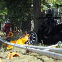 Three-Wheeler Crash In Paramus Downs Traffic Signal, Sends Rider To Hospital