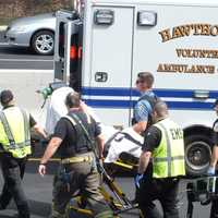 <p>The Hawthorne Volunteer Ambulance Corps transported the male victim to St. Joseph&#x27;s University Medical Center following the Route 208 crash.</p>