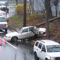 Driver Hospitalized After Spinout Crash On Route 208 In Hawthorne