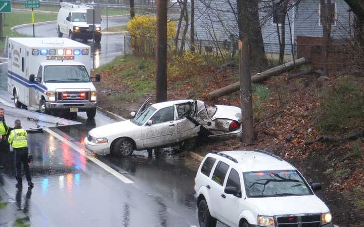 An ambulance took the victim to St. Joseph&#x27;s Regional Medical Center.