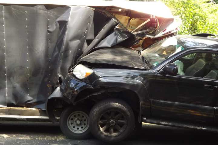 Man In Ridgewood Trailer Seriously Injured When SUV Slams Into It