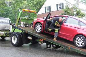 Driver Taken Into Custody After Pulling Into Ridgewood Driveway