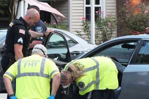 Senior Fair Lawn Driver Hospitalized Following Crash At Busy Glen Rock Intersection