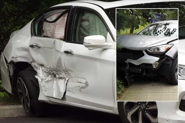 Drivers OK After Paramus Crash