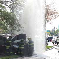 Paramus Firefighters Free Minivan Driver In Multi-Vehicle Crash