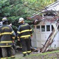 Roof Of Attached Paramus Garage Collapses