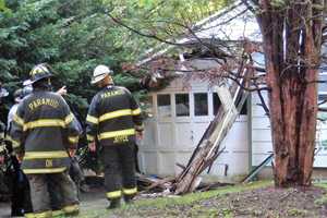 Roof Of Attached Paramus Garage Collapses