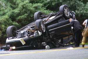 Allendale Police Investigate SUV Rollover Crash That Took Out Utility Pole