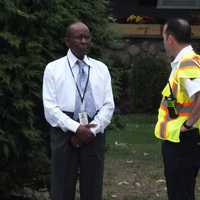 <p>A concerned Dr. Leonard Fitts, Ridgewood&#x27;s interim superintendent of schools, went to the crash scene.</p>