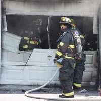 Firefighters Knock Ridgewood Garage Blaze