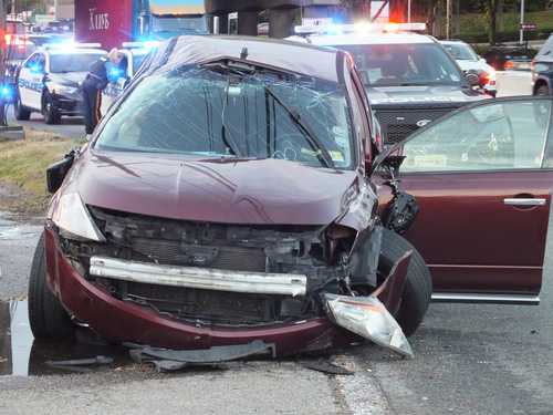 Route 17 Crash Rolls One Vehicle, Sends Another Into Side Of Nail Salon ...