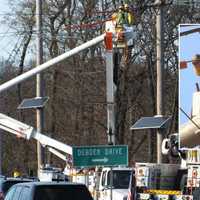 <p>Route 208 was closed in both directions as repairs were made.</p>