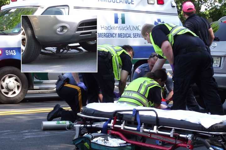 Bicyclist Struck By SUV Seriously Injured In Paramus