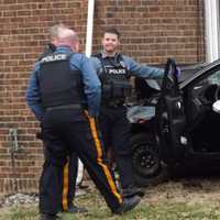 <p>Both victims were hospitalized, the building was compromised.</p>