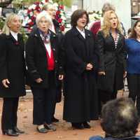 <p>Ridgewood Harmony Celebration Chorus sang &quot;God Bless America.&quot;</p>