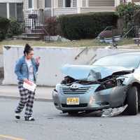 Crash Splits Hawthorne Utility Pole