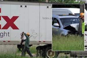 Traffic Jam, Power Outage: SUV Slams Into Route 17 Utility Pole In Ramsey