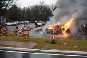 Special Needs Students OK After School Van Catches Fire In Glen Rock