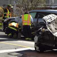 Multi-Vehicle Collision At Troublesome Midland Park Intersection Sends Two To Hospital