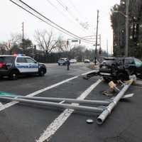<p>Bergen County sheriff's officers joined Paramus police at the scene.</p>