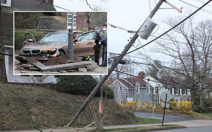 At the scene near 60 West Ridgewood Avenue in Ridgewood.