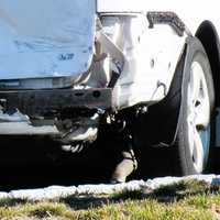 <p>The SUV also clipped the back of a Toyota Sienna minivan in the Sunday morning crash on Jan. 15 in Fair Lawn.</p>