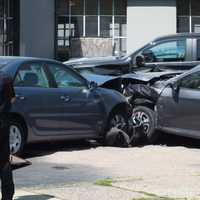 Driver, 82, Hospitalized After Runaway Sedan Damages Five Vehicles At Glen Rock Auto Body Shop