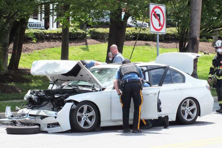 Paramus Crash Sends Driver To Hospital