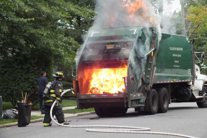 What Caused Stubborn Ridgewood Garbage Truck Fire?