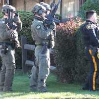 <p>Bergen County Regional SWAT team members</p>