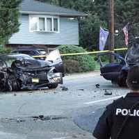 Responders Rescue Driver From Fiery Wreckage Of Head-On Glen Rock Crash