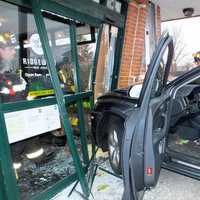 <p>An Audi packed with items plowed into the Whole Foods store in Ridgewood around 1:45 p.m. March 28.</p>