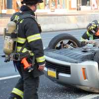 <p>Paramus police, firefighters and EMTs responded.</p>