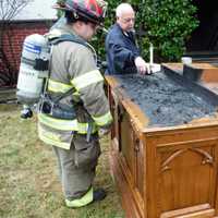 Altar Fire Clears Hawthorne Church