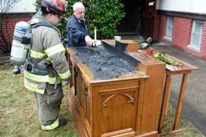 Altar Fire Clears Hawthorne Church