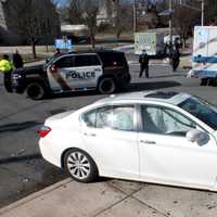 <p>The Honda continued into a retaining wall outside the Woman&#x27;s Club of Ridgewood.</p>