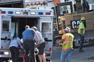 Construction Worker Struck By Backhoe In Midland Park