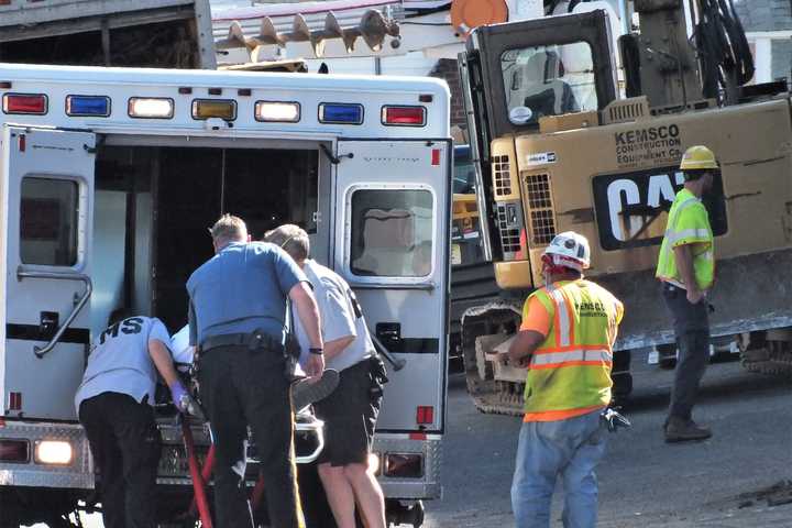 Construction Worker Struck By Backhoe In Midland Park