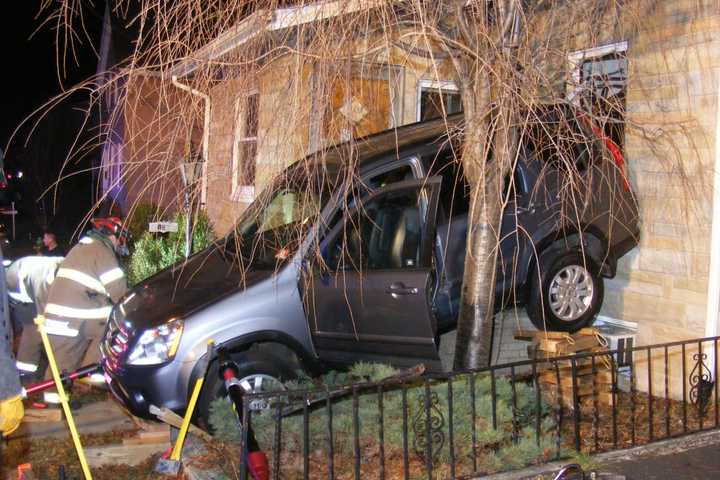 SUV Slams Into Hawthorne Home