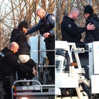 DAYTIME DRAMA: Firefighters Help Paramus PD Pluck Stolen Car Suspect From Roof Off Route 17