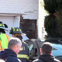UPDATE: Driver, 79, Hospitalized After Sedan Hits Saddle Brook Home