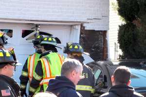 UPDATE: Driver, 79, Hospitalized After Sedan Hits Saddle Brook Home