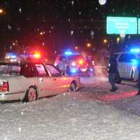 <p>The right lane remained closed while the vehicles and debris were cleared.</p>