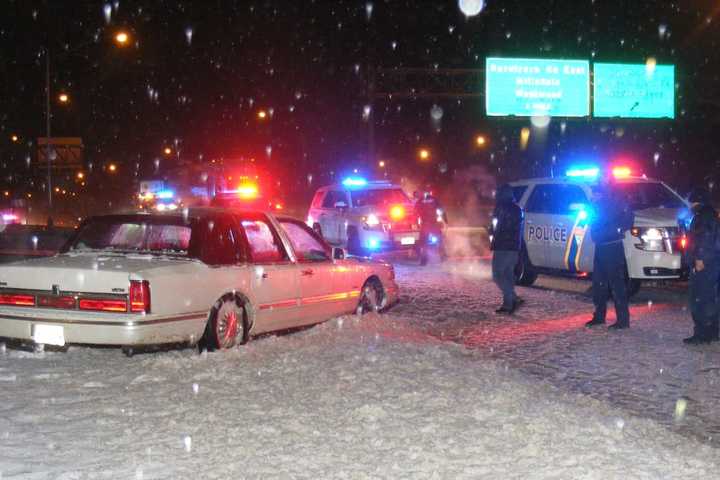 Crash Topples Light Pole On Route 17 In Ridgewood